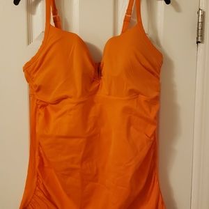 Bright orange tankini, never worn